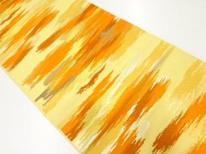 アンティーク 霞模様織出し袋帯(着用可)